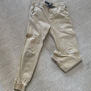 Eagle men’s khaki joggers, medium